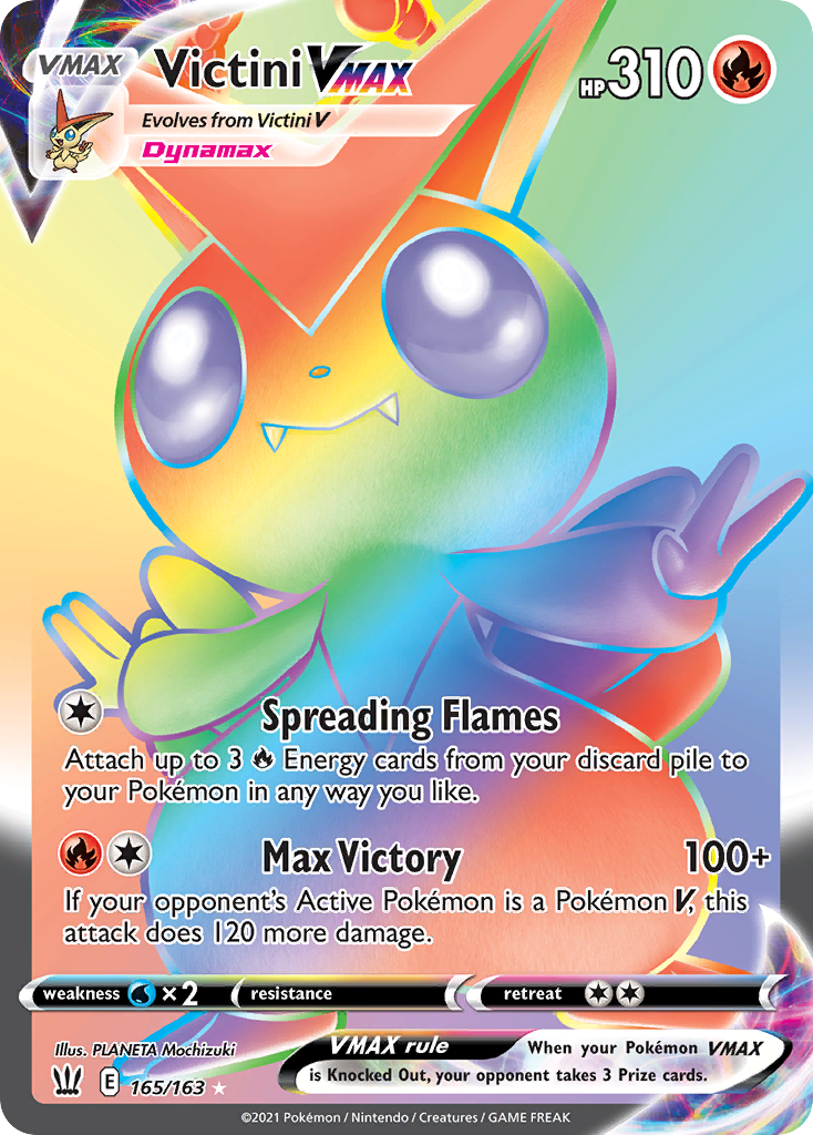 Victini VMAX - 165/163 Battle Styles