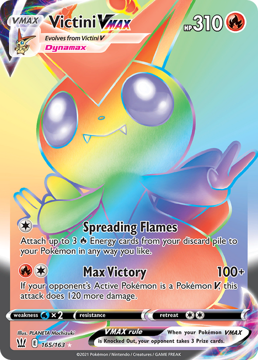 Victini VMAX - 165/163 Battle Styles