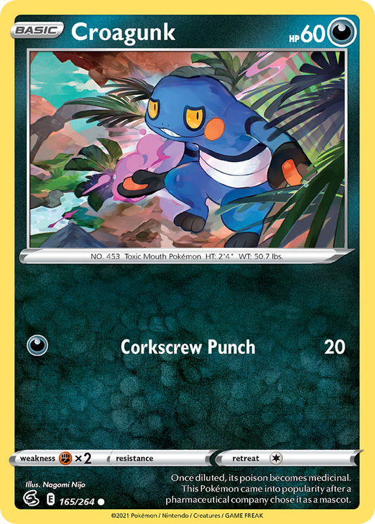 Croagunk - 165/264 Fusion Strike