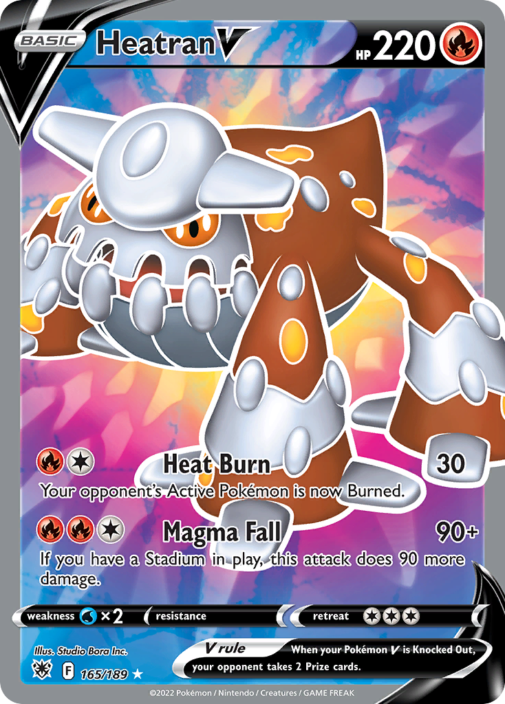 Heatran V - 165/189 Astral Radiance