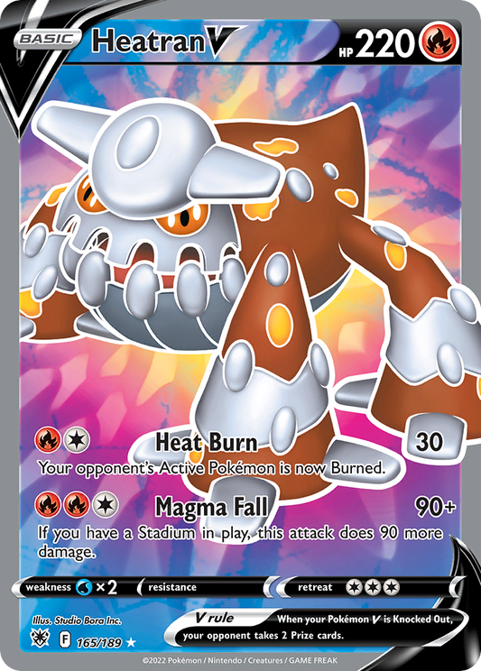 Heatran V - 165/189 Astral Radiance