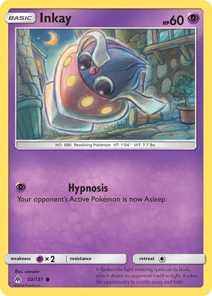 Inkay [SM - Forbidden Light] 50/131