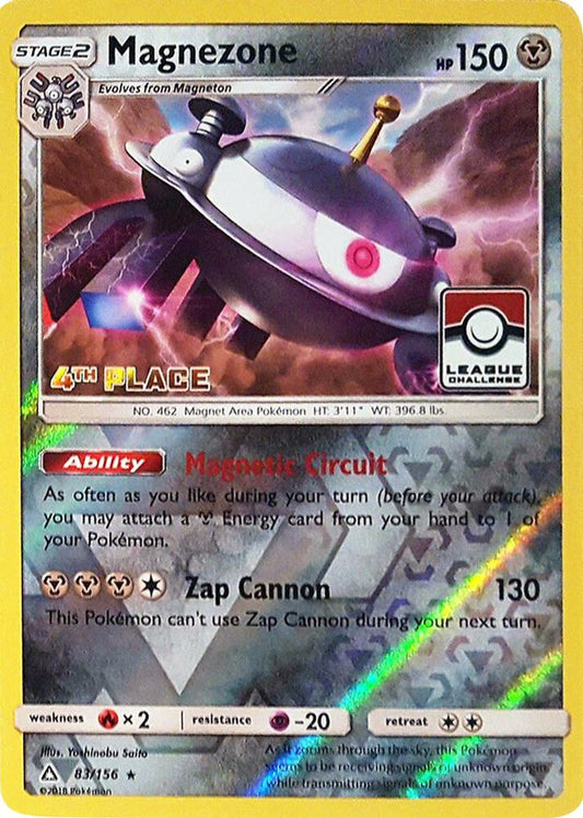 Magnezone - 83/156 (League Challenge) [4th Place] [League & Championship Cards] 083/156