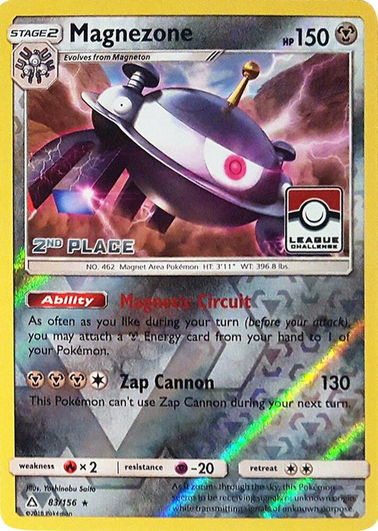Magnezone - 83/156 (League Challenge) [2nd Place] [League & Championship Cards] 083/156