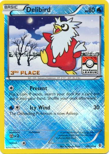 Delibird - 38/149 (Pokemon League) [3rd Place] [League & Championship Cards] 038/149
