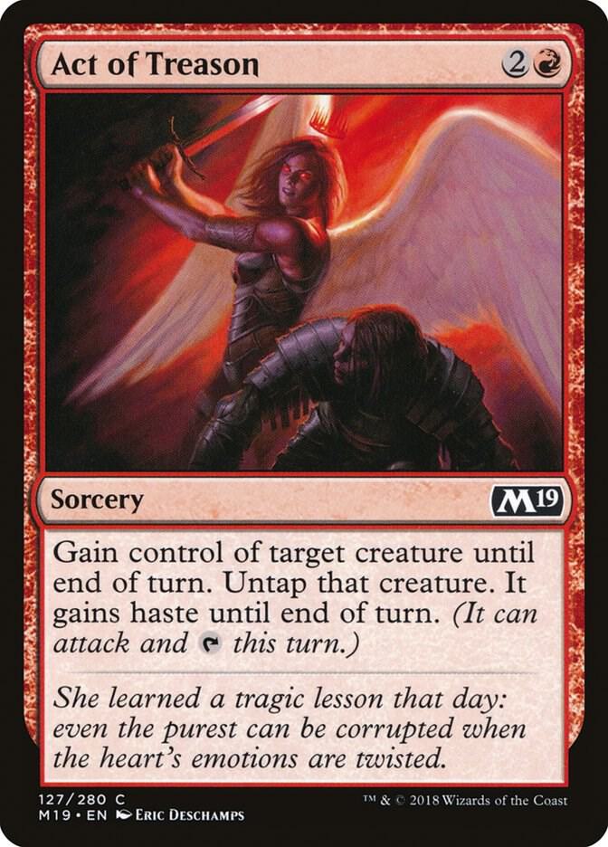Act of Treason [Core Set 2019] 127