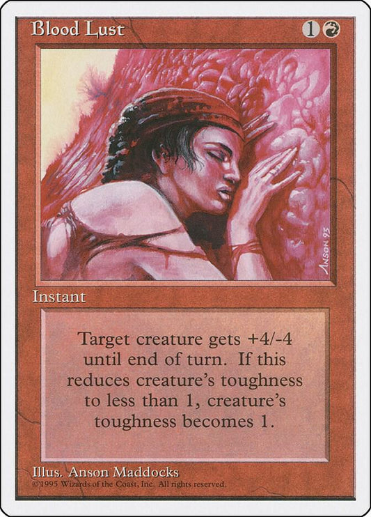 Blood Lust [Fourth Edition]