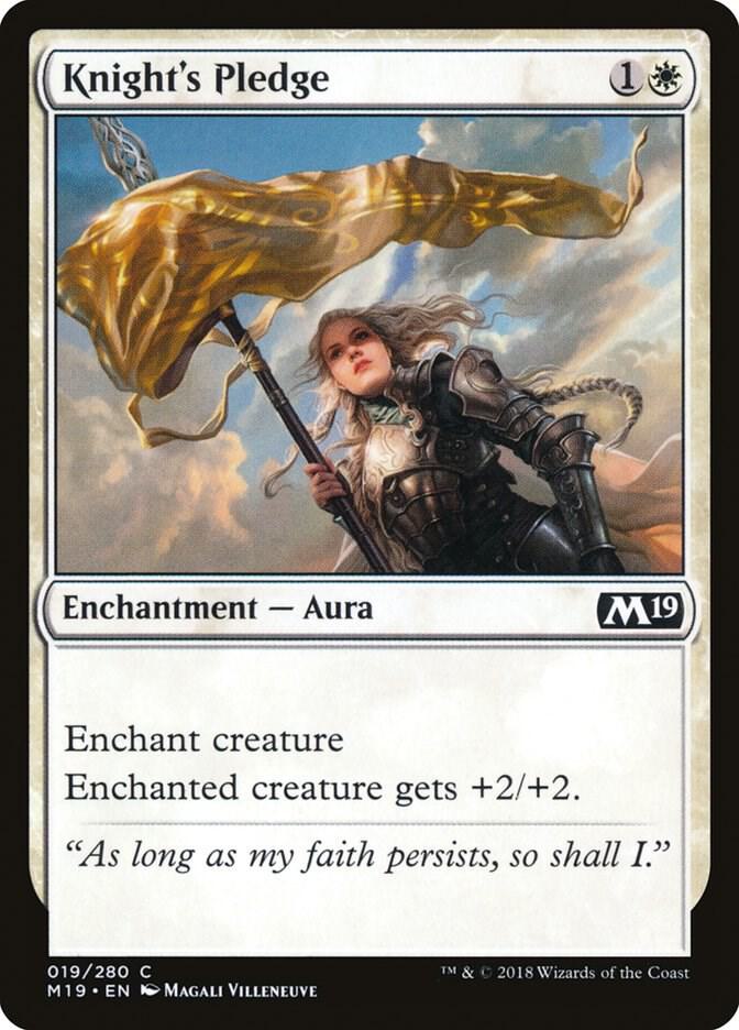 Knight's Pledge [Core Set 2019] 19