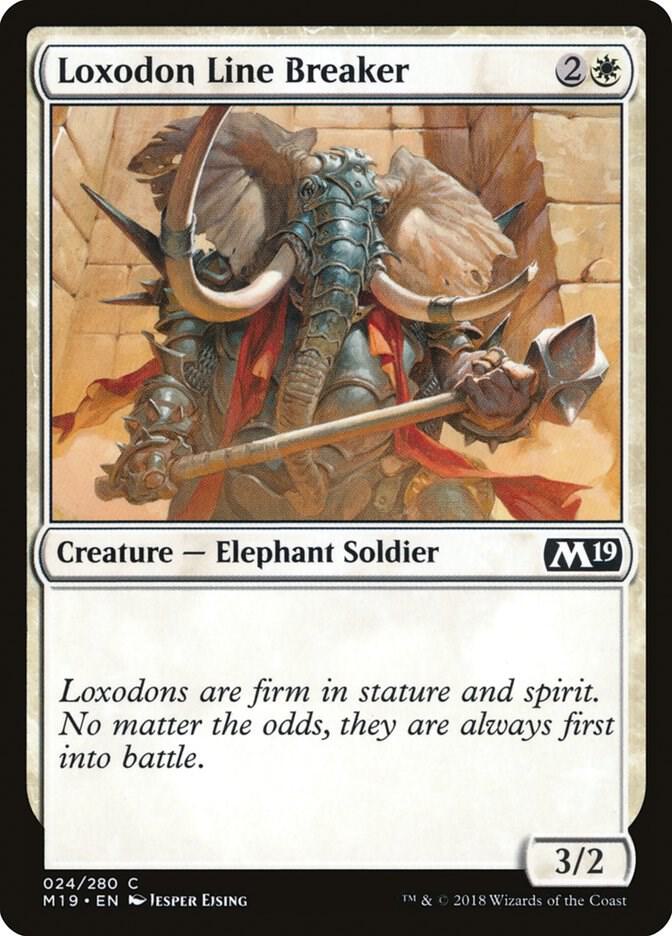 Loxodon Line Breaker [Core Set 2019] 24