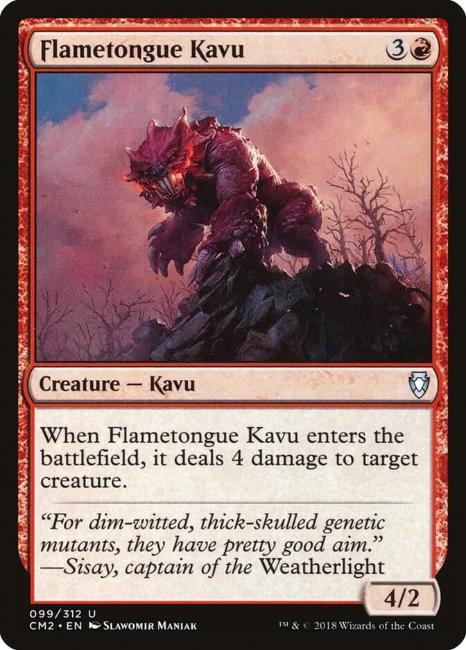 Flametongue Kavu [Commander Anthology Volume II] 99