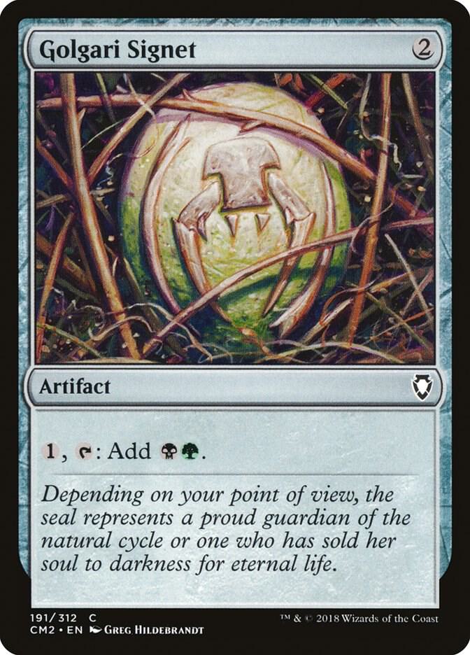 Golgari Signet (191) [Commander Anthology Volume II] 191