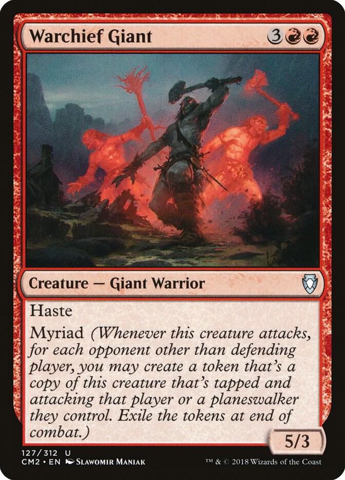 Warchief Giant [Commander Anthology Volume II] 127