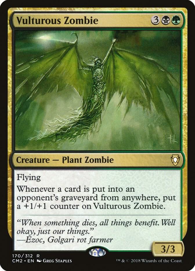 Vulturous Zombie [Commander Anthology Volume II] 170