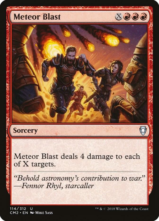 Meteor Blast [Commander Anthology Volume II] 114