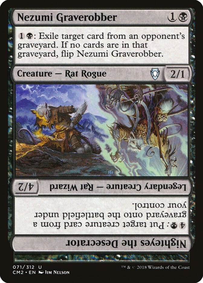 Nezumi Graverobber // Nighteyes the Desecrator [Commander Anthology Volume II] 71
