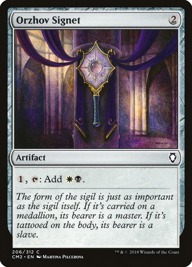 Orzhov Signet [Commander Anthology Volume II] 206