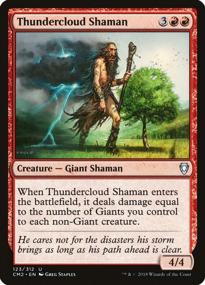 Thundercloud Shaman [Commander Anthology Volume II] 123