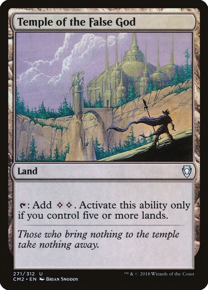 Temple of the False God (271) [Commander Anthology Volume II] 271