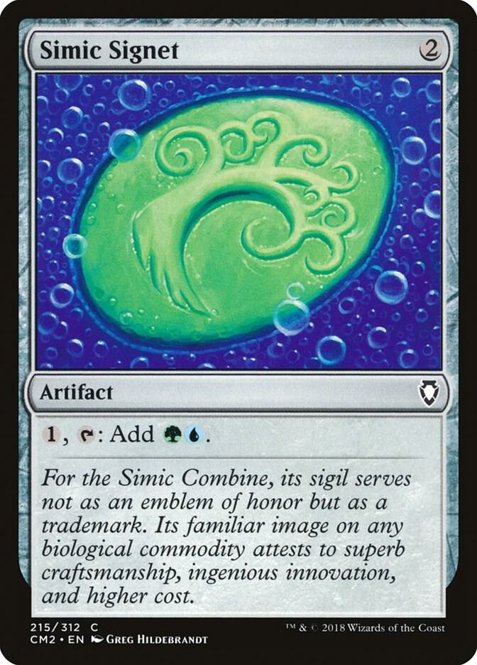 Simic Signet (215) [Commander Anthology Volume II] 215