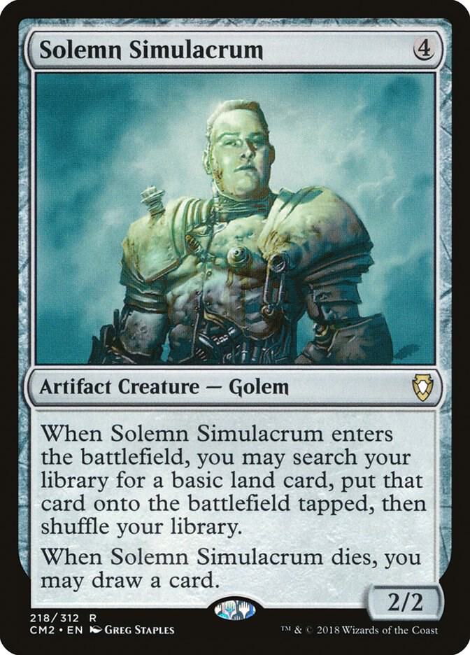 Solemn Simulacrum (218) [Commander Anthology Volume II] 218