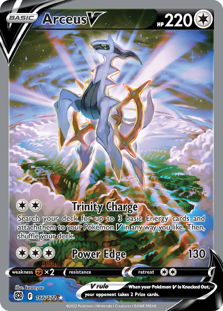 Arceus V - 166/172 Brilliant Stars