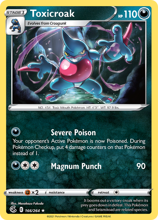 Toxicroak - 166/264 Fusion Strike