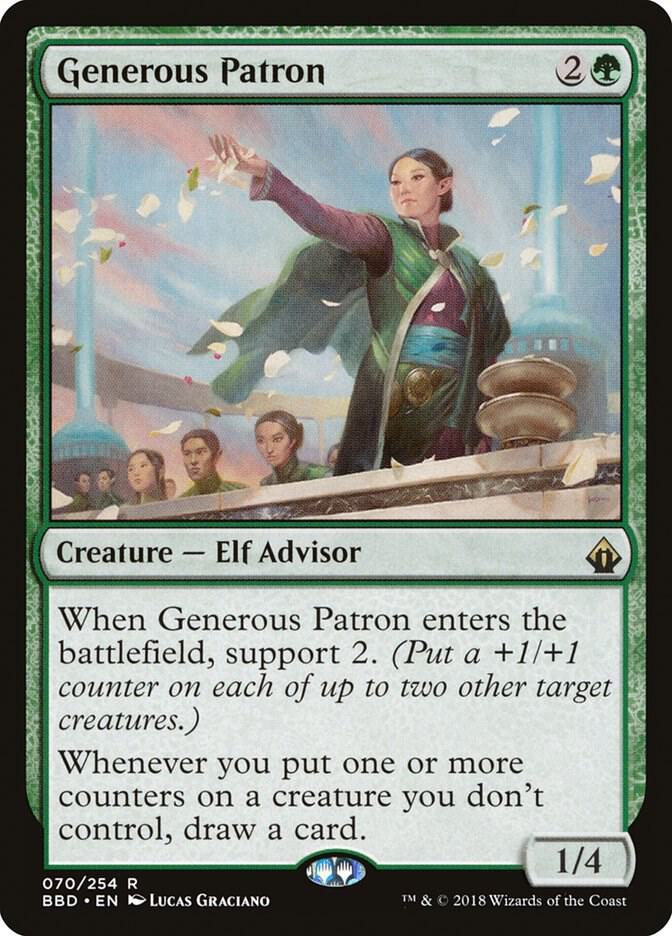 Generous Patron [Battlebond] 70