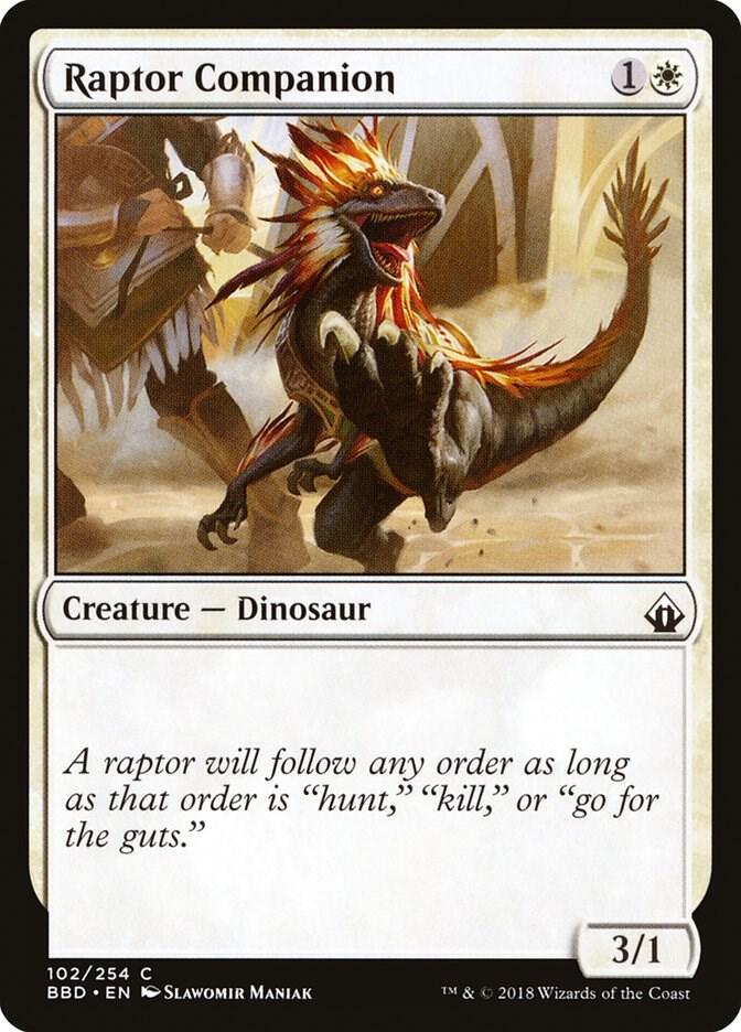 Raptor Companion [Battlebond] 102