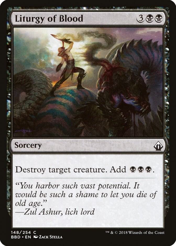Liturgy of Blood [Battlebond] 148