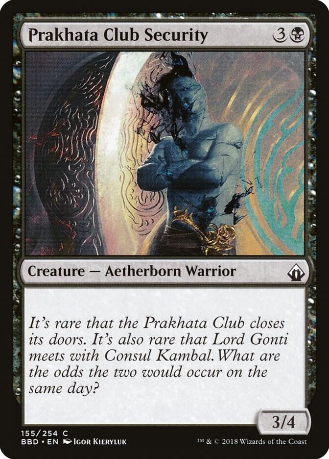 Prakhata Club Security [Battlebond] 155