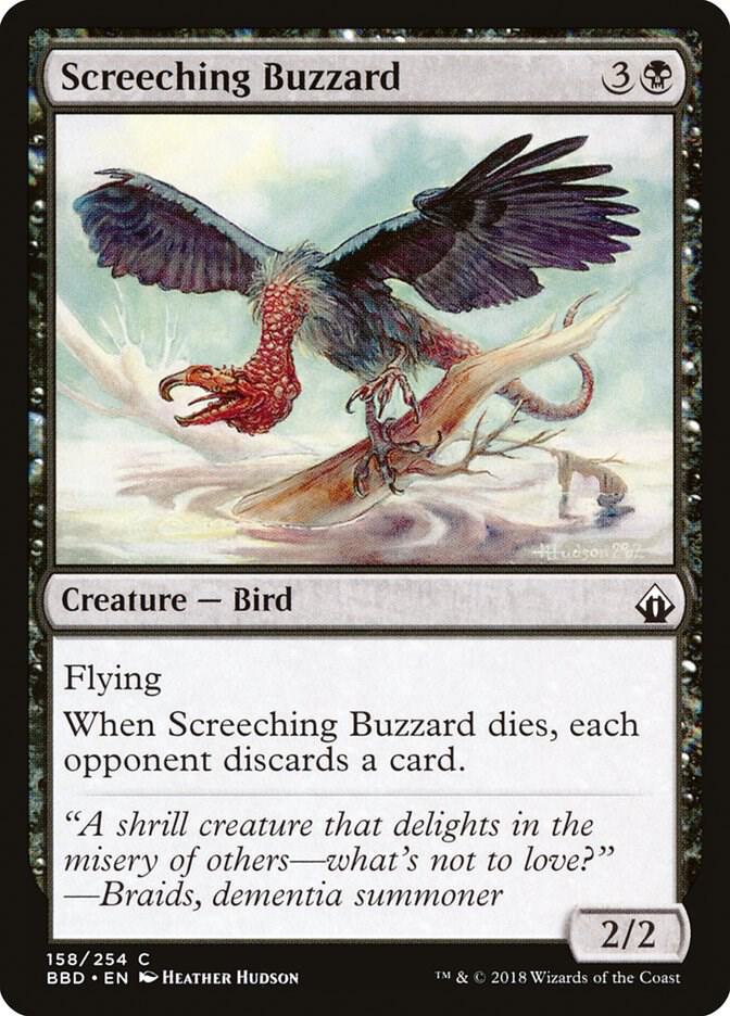 Screeching Buzzard [Battlebond] 158