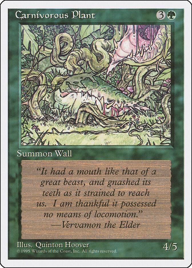 Carnivorous Plant [Fourth Edition]