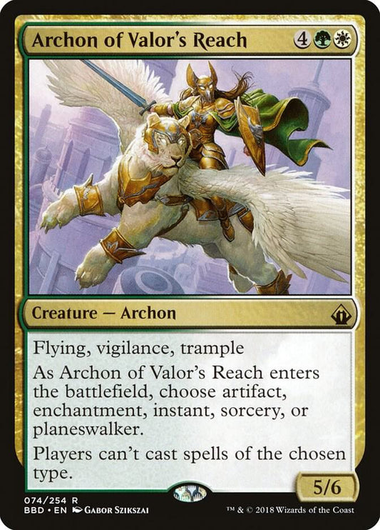 Archon of Valor's Reach [Battlebond] 74