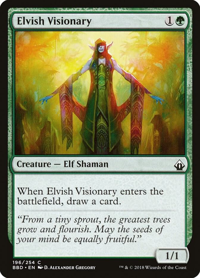 Elvish Visionary [Battlebond] 196