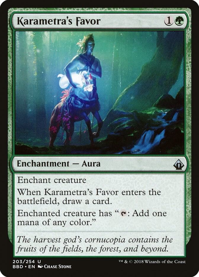 Karametra's Favor [Battlebond] 203