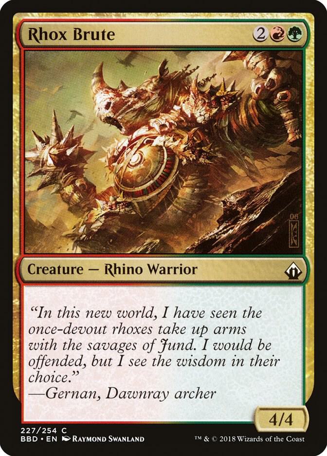 Rhox Brute [Battlebond] 227