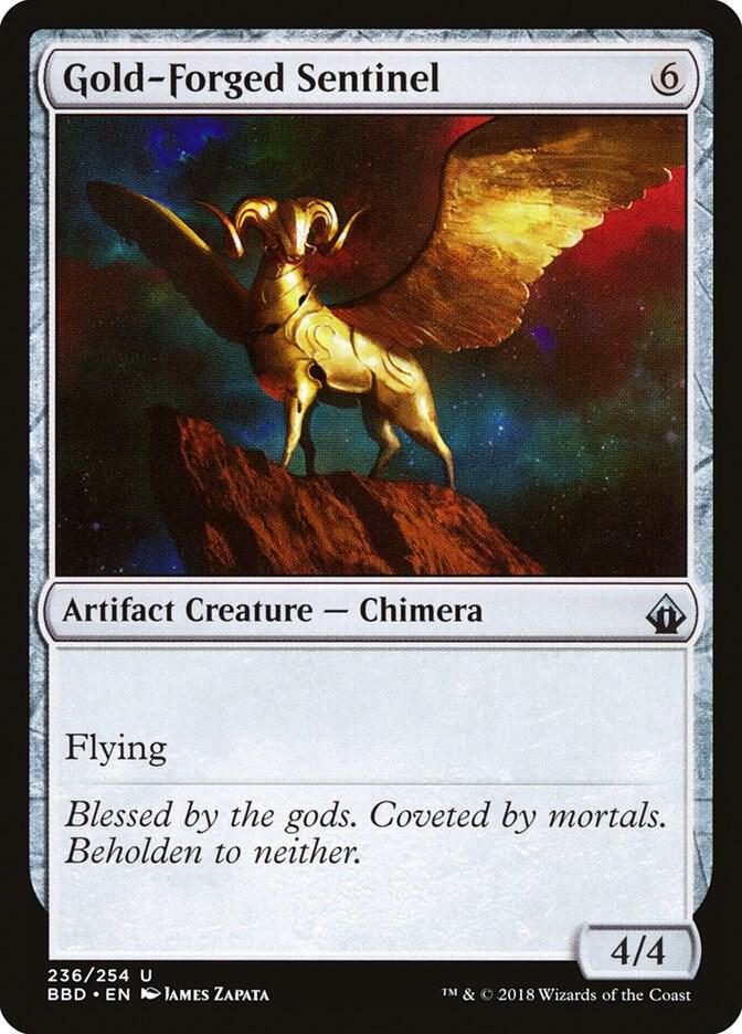 Gold-Forged Sentinel [Battlebond] 236