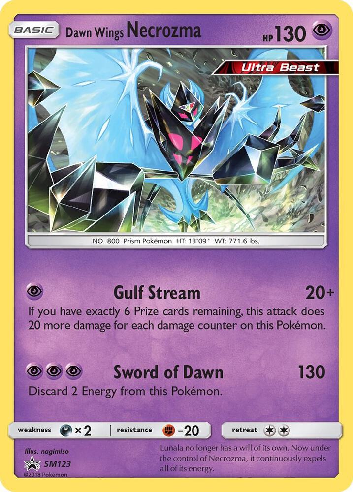 Dawn Wings Necrozma - SM123 [SM Promos] SM123