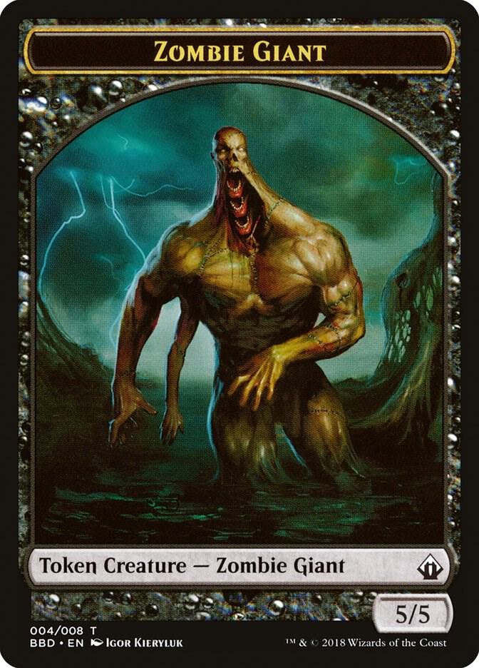 Zombie Giant Token [Battlebond] 4