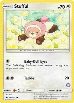 Stufful (12) [SM Trainer Kit: Alolan Sandslash & Alolan Ninetales] 110/147