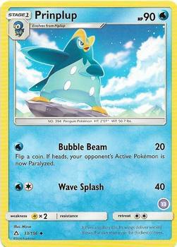 Prinplup (13) [SM Trainer Kit: Alolan Sandslash & Alolan Ninetales] 33/156