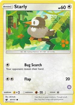 Starly (15) [SM Trainer Kit: Alolan Sandslash & Alolan Ninetales] 81/111