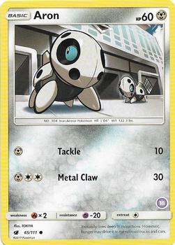 Aron (18) [SM Trainer Kit: Alolan Sandslash & Alolan Ninetales] 65/111