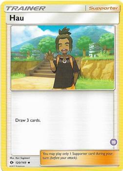 Hau (19) (Alolan Sandslash Half-Deck) [SM Trainer Kit: Alolan Sandslash & Alolan Ninetales] 120/149
