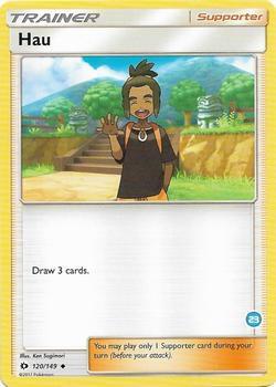 Hau (23) (Alolan Ninetales Half-Deck) [SM Trainer Kit: Alolan Sandslash & Alolan Ninetales] 120/149