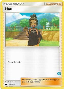 Hau (19) (Alolan Ninetales Half-Deck) [SM Trainer Kit: Alolan Sandslash & Alolan Ninetales] 120/149