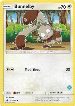 Bunnelby (4) [SM Trainer Kit: Alolan Sandslash & Alolan Ninetales] 87/111