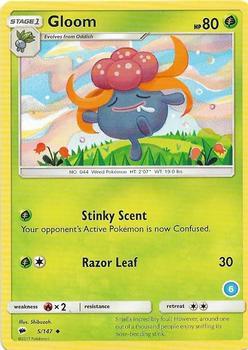 Gloom (6) [SM Trainer Kit: Alolan Sandslash & Alolan Ninetales] 5/147