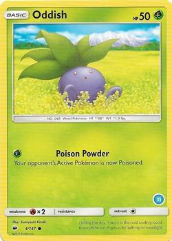 Oddish (11) [SM Trainer Kit: Alolan Sandslash & Alolan Ninetales] 4/147