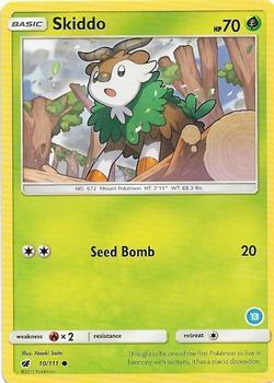 Skiddo (13) [SM Trainer Kit: Alolan Sandslash & Alolan Ninetales] 10/111